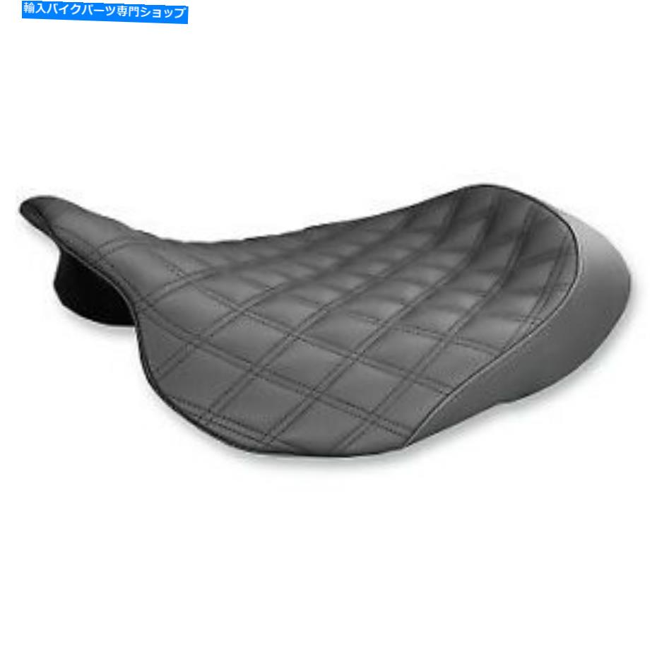 シート ハーレーツーリング08-20のためのサドルメンジルコアリノガードラティスステッチソロシート Saddlemen GelCore Renegade Lattice Stitch Solo Seat for Harley Touring 08-20【並行輸入品】｜Us Custom Parts Shop USDM