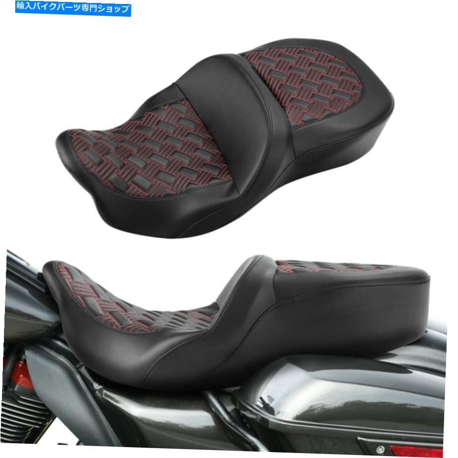 シート ライダードライバーの助手席フィットハーレーツーリンググライドロードキング2009-2021 Rider Driver Passenger Seat Fit For Harley Touring Glide Road King 2009-2021【並行輸入品】 55,702円