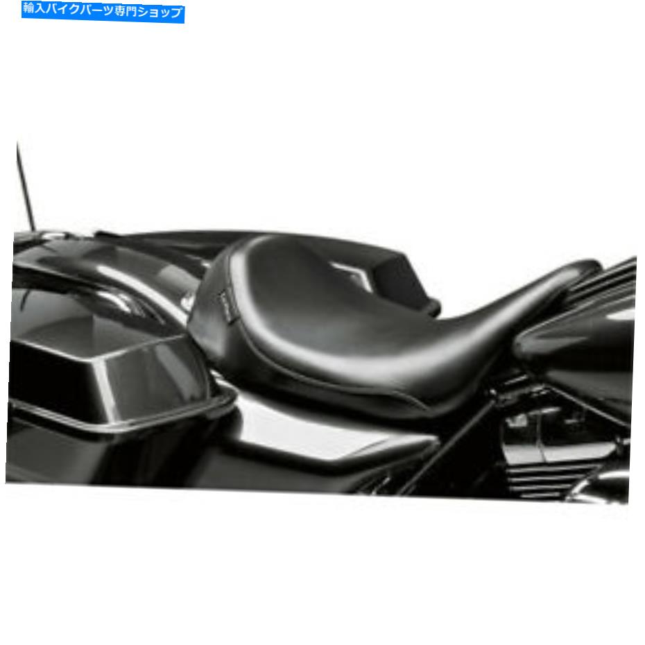 シート Le Pera Silhouette Solo Seat - FL '08 -'19（ブラック）LK-857 Le Pera Silhouette Solo Seat - FL '08-'19 (Black) LK-857【並行輸入品】