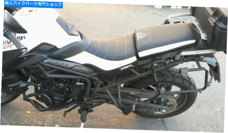 シート Triumph Tiger 800 / XC 2010-19 Tappezzeria Italia Padovaのための快適なシートカバー Comfort Seat Cover for Triumph Tiger 800 /XC 2010-19 Tappezzeria Italia Padova【並行輸入品】