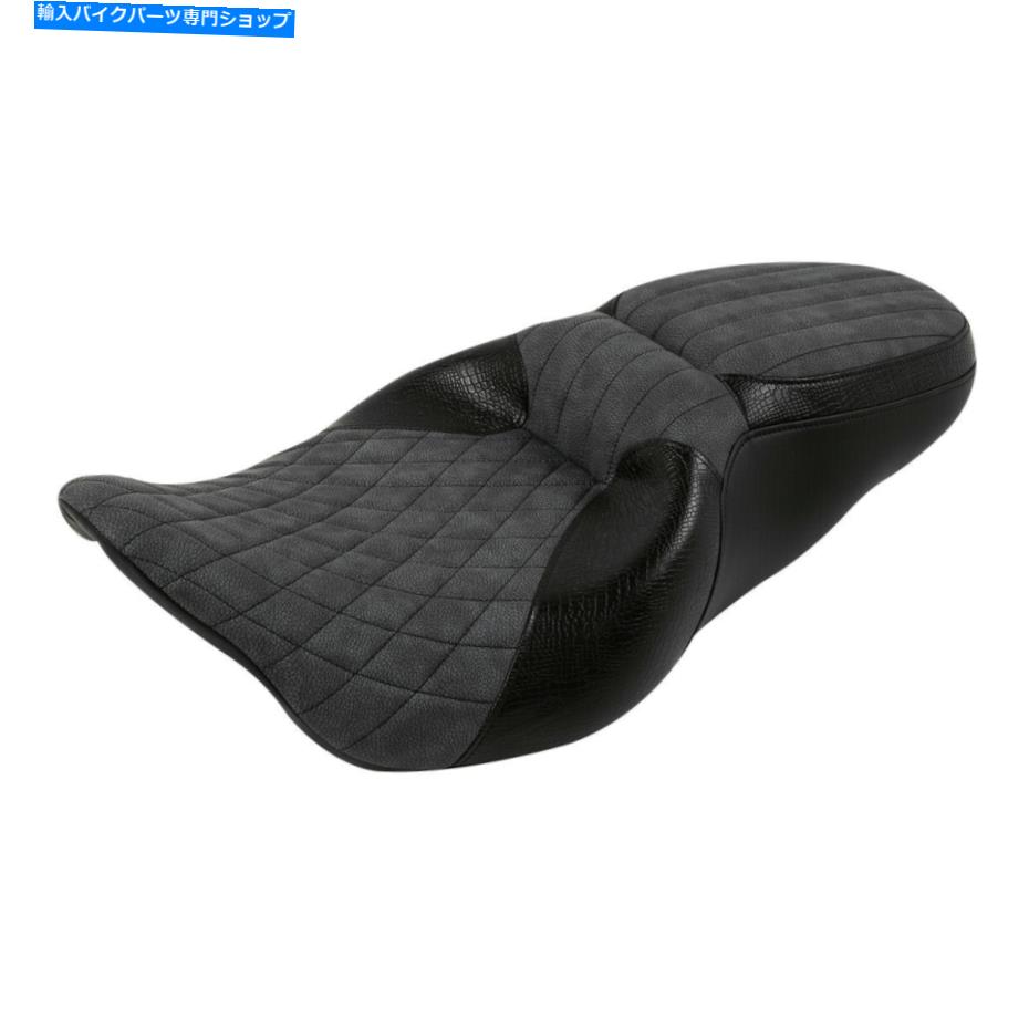 シート 運転席の旅客リアシートフィットハーレーツーリングエレクトラロードグライド2009-2020 Driver Passenger Rear Seat Fit For Harley Touring Electra Road Glide 2009-2020【並行輸入品】