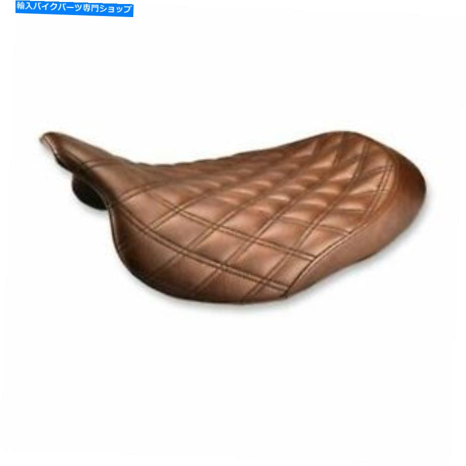 シート Saddlemen Renegadeシート - ラティスステッチ - ブラウン - FLHブラウン808-07B-002BLS SADDLEMEN RENEGADE SEAT - LATTICE STITCHED - BROWN - FLH BROWN 808-07B-002BLS【並行輸入品】