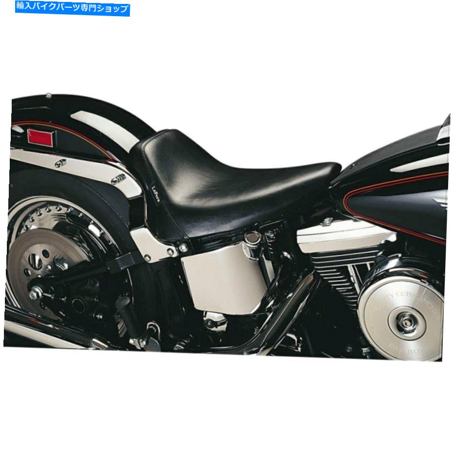 シート Harley-Davidson Heritage Suphail 00-07ベアー骨滑らかな黒いソロサシ For Harley-Davidson Heritage Softail 00-07 Bare Bones Smooth Black Solo Seat【並行輸入品】