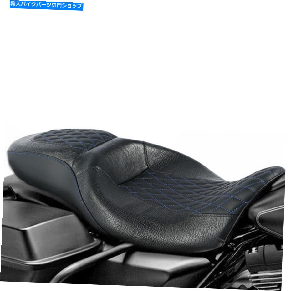 シート ハーレーツーリングストリートロードグライド09アップのワンピースドライバー＆旅客シートフィット One Piece Driver & Passenger Seat Fit For Harley Touring Street Road Glide 09-UP【並行輸入品】 55,702円