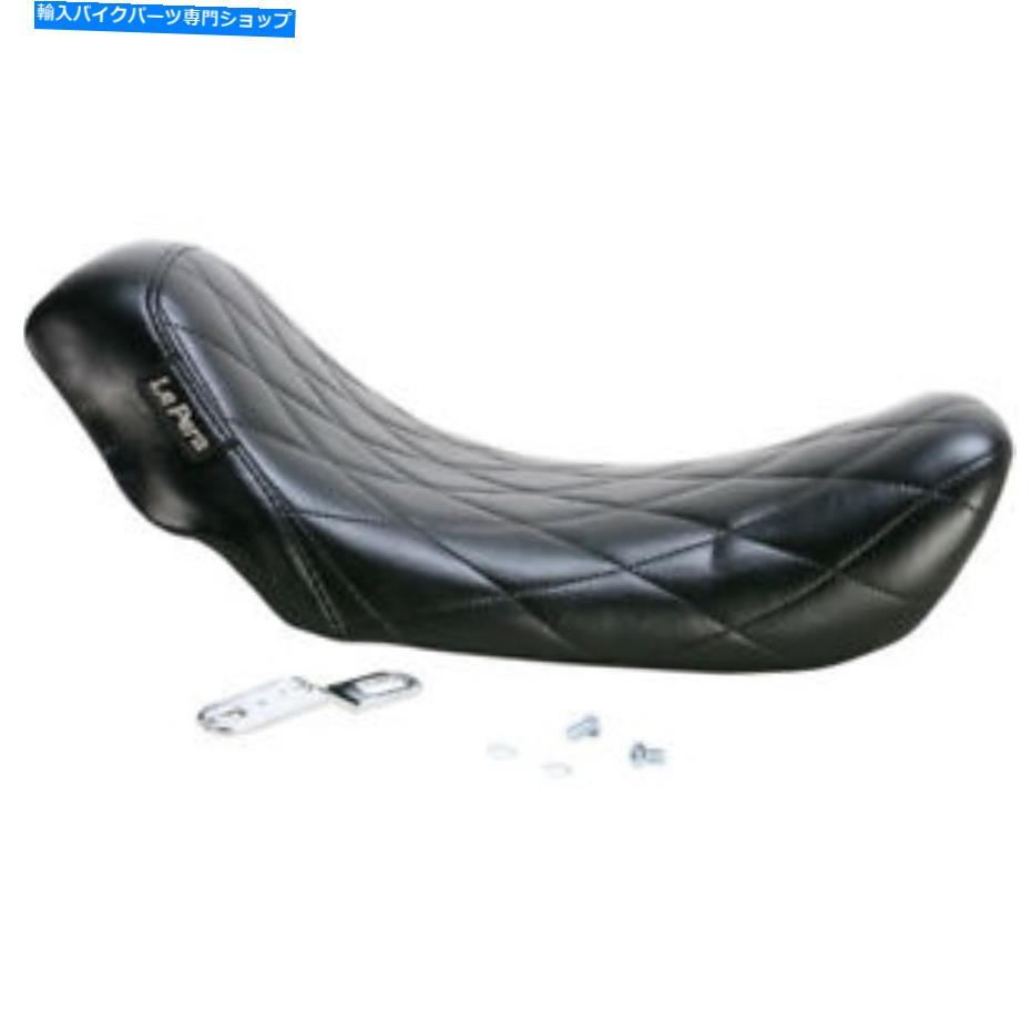 シート Le Pera Bare Bonesダイヤモンドステッチソロサシ2006-17ハーリーダイナFXD FXDWG Le Pera Bare Bones Diamond Stitch Solo Seat 2006-17 Harley Dyna FXD FXDWG【並行輸入品】