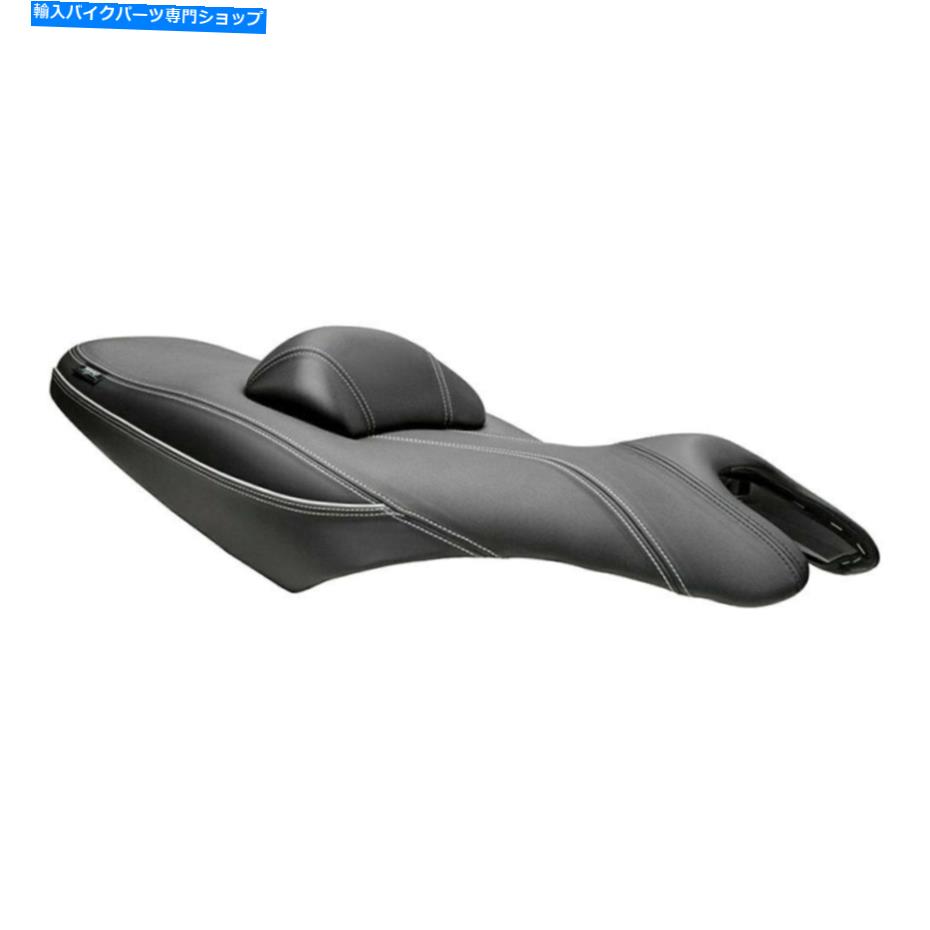 シート YAMAHA TMAX 2009-2011シェイトノン加熱可能な黒/グレーの快適シートWグレーシーム For Yamaha TMAX 2009-2011 SHAD Non-Heatable Black/Gray Comfort Seat w Gray Seams【並行輸入品】
