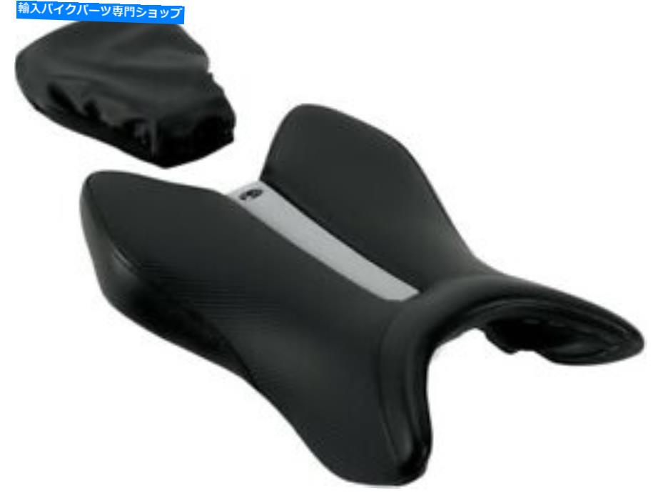 シート Saddlemenブランドからのリアカバーが付いているゲルチャネルトラックワンピースソロシート Gel-Channel Track One-Piece Solo Seat with Rear Cover from Saddlemen Brand New【並行輸入品】｜Us Custom Parts Shop USDM