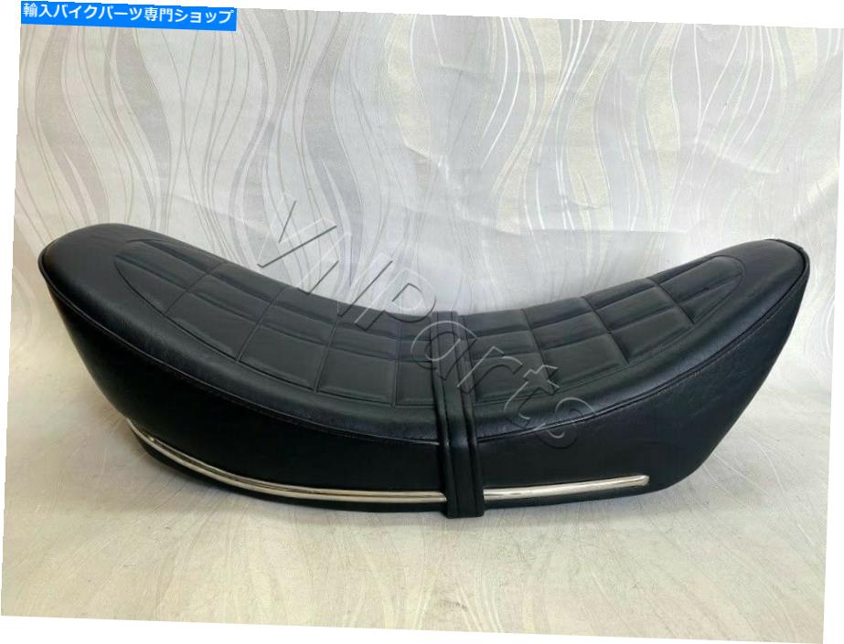 シート ホンダDAX CT70シートトレイル70 ST50 ST70カーブカフェレーサーサドルトリム＆ストラップ Honda Dax CT70 Seat Trail 70 ST50 ST70 Curve Cafe Racer Saddle with Trim & Strap【並行輸入品】