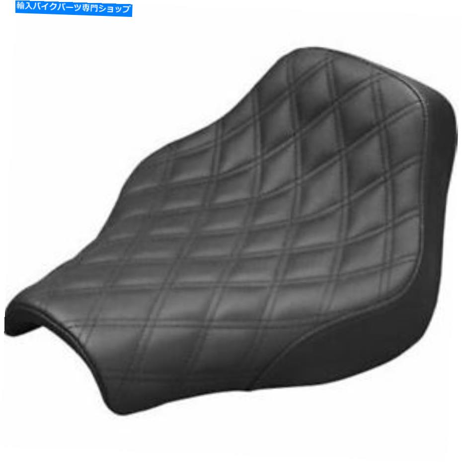 シート Saddlemen Renegade Solo席 - ラティスステッチ - ブラックブラック818-30-002LS SADDLEMEN RENEGADE SOLO SEAT - LATTICE STITCHED - BLACK BLACK 818-30-002LS【並行輸入品】｜Us Custom Parts Shop USDM
