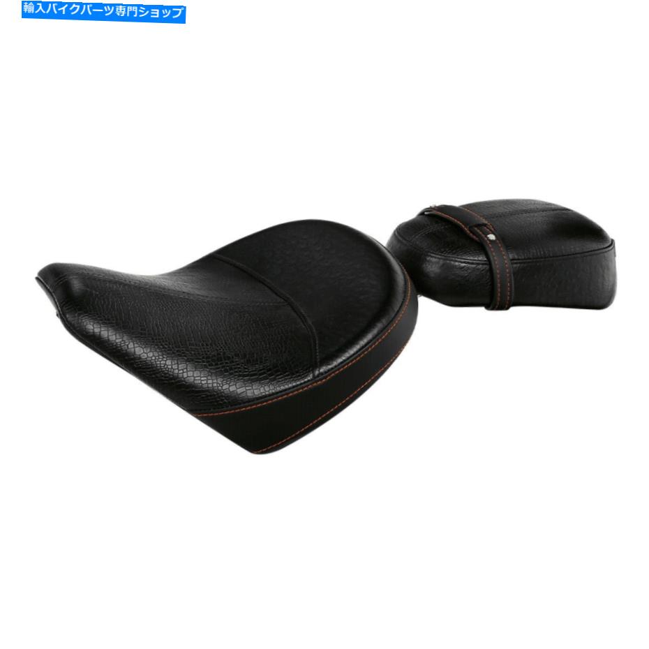 シート ブラックドライバーの助手席座席のインドのスカウト2015-2021スカウト6016-2021 Black Driver Passenger Seat Fit For Indian Scout 2015-2021 Scout Sixty 2016-2021【並行輸入品】