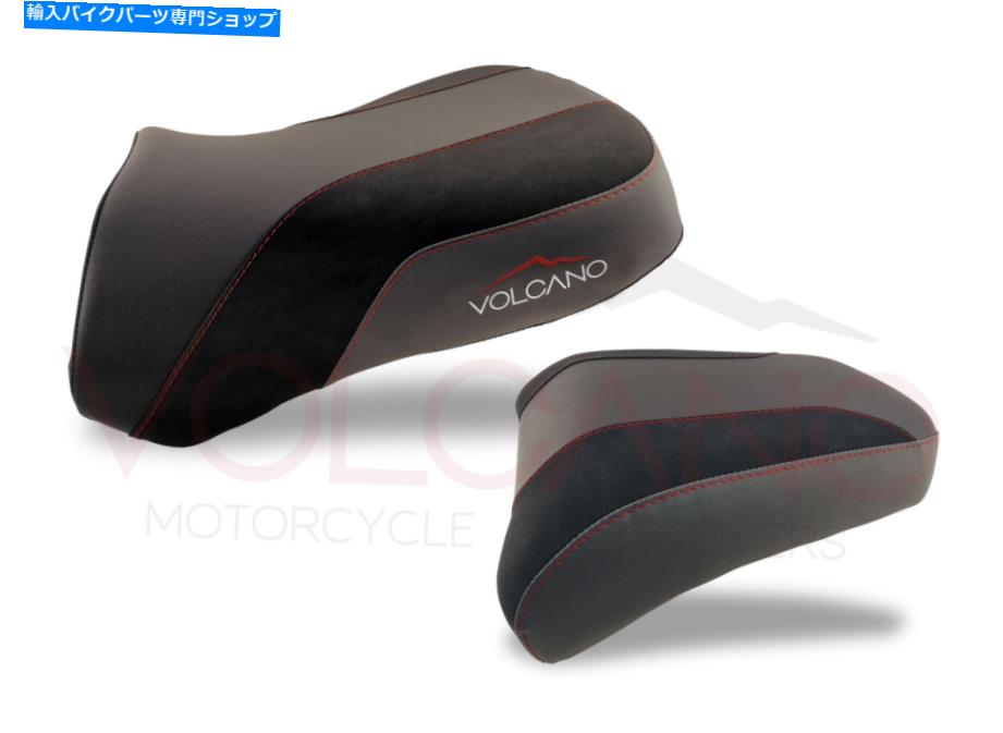 シート フィットヤマハスーパーテネール1200 2010-2020火山デザインシートカバーレッドY026CA51 Fit Yamaha Super Tenere 1200 2010-2020 Volcano Design Seat Cover Red Y026Ca51【並行輸入品】