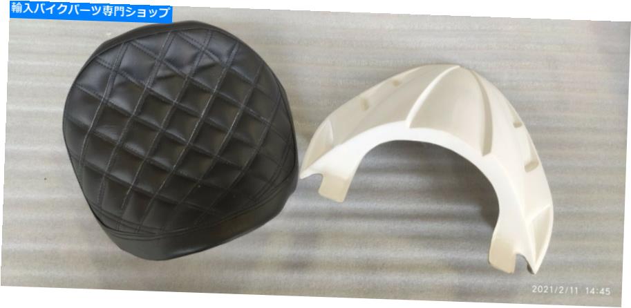 シート Ray Road Fender Harley Davidson V-Rod Night Rod Vrod用布張りの座席（のみ） UPHOLSTERED SEAT (ONLY) FOR RAY REAR FENDER HARLEY DAVIDSON V-ROD NIGHT ROD VROD【並行輸入品】
