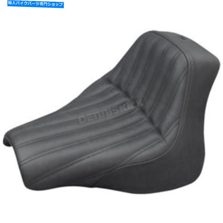 シート Saddlemenブラックナックルリネガードソロシート - 818-28-0023 Saddlemen Black Knuckle Renegade Solo Seat - 818-28-0023【並行輸入品】