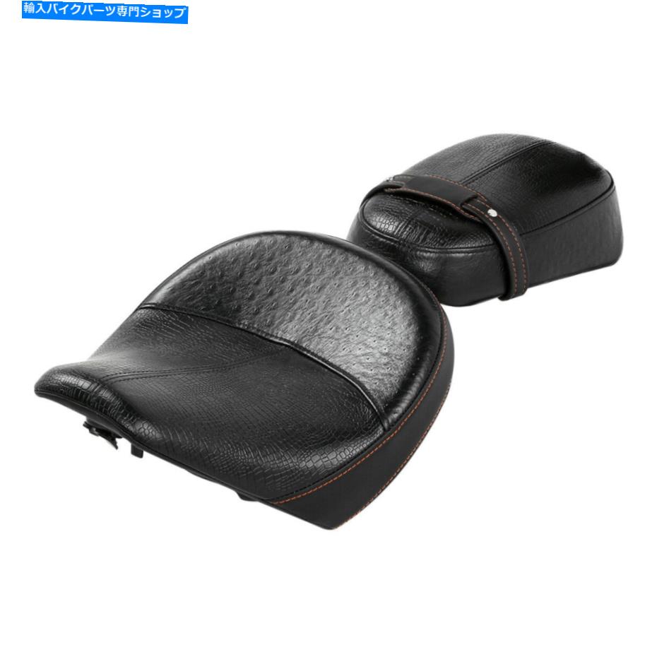 シート ブラックドライバーの助手席のシートフィットインドのスカウト616-21スカウト2015-2021 18 Black Driver Passenger Seat Fit For Indian Scout Sixty 16-21 Scout 2015-2021 18【並行輸入品】