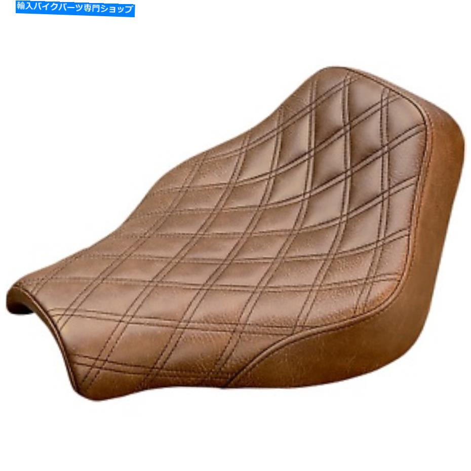 シート Saddlemen - 818-30-002BLS - Renegade LS Solo Seat、Brown Harley-Davidson Softail Saddlemen - 818-30-002BLS - Renegade LS Solo Seat, Brown Harley-Davidson Softail【並行輸入品】