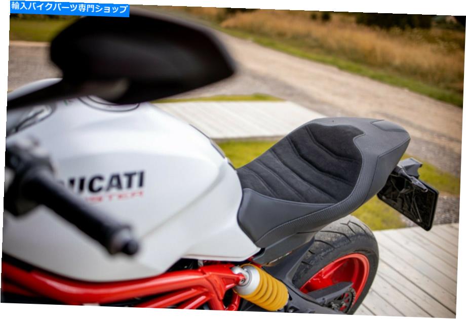 シート Ducati Monster用デザイナーオートバイシートカバー797,824,1200 Designer motorcycle seat cover for Ducati Monster 797,824,1200【並行輸入品】