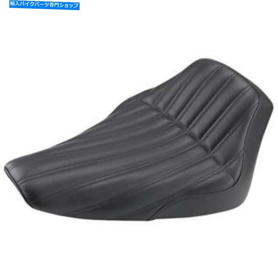シート サドルメンシートナックルソロフリスブラック812-26-0023 SADDLEMEN SEAT KNUCKLE SOLO FLS BLACK 812-26-0023【並行輸入品】