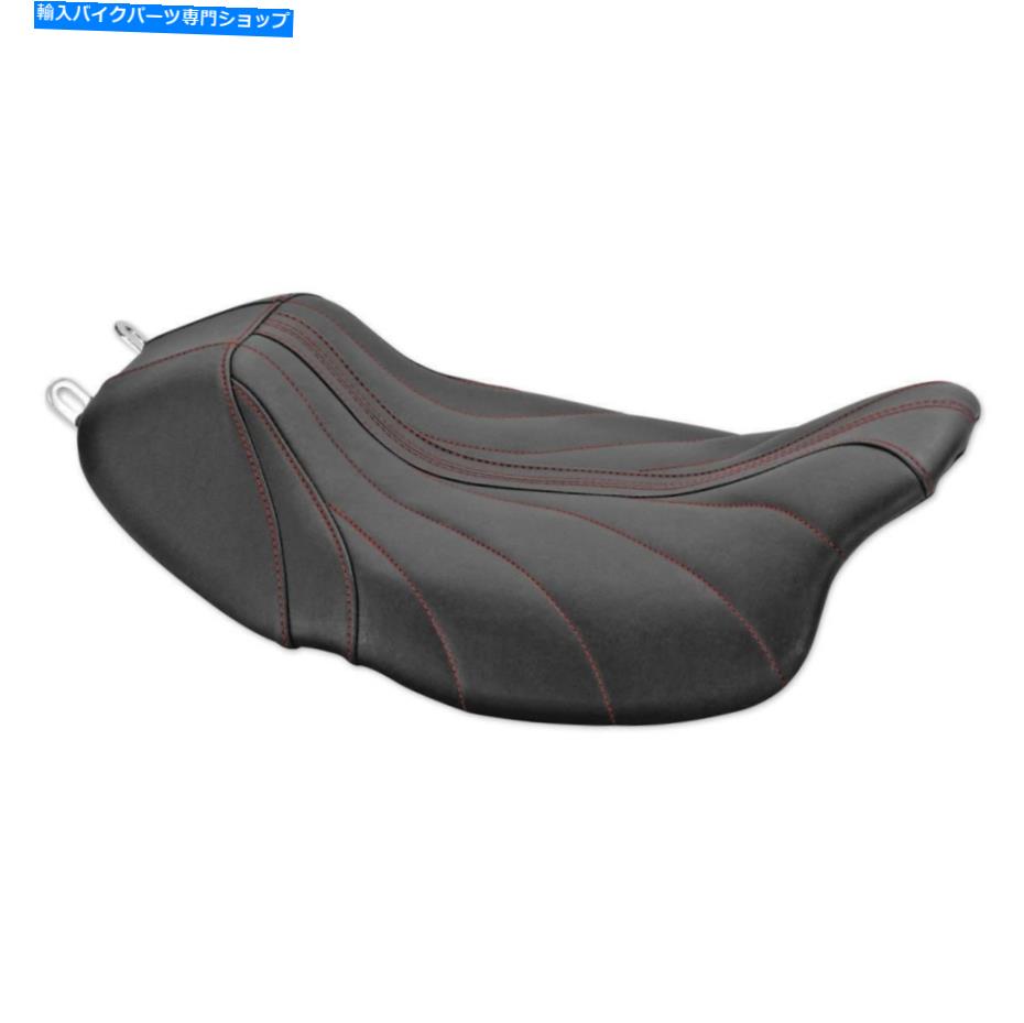 シート XLスポーツスターマスタングリーマージャージャーグラビティマルーンスレッド75102バーバーHB Seat For XL Sportster Mustang Revere Journey Gravity Maroon Thread 75102BUR HB【並行輸入品】｜Us Custom Parts Shop USDM