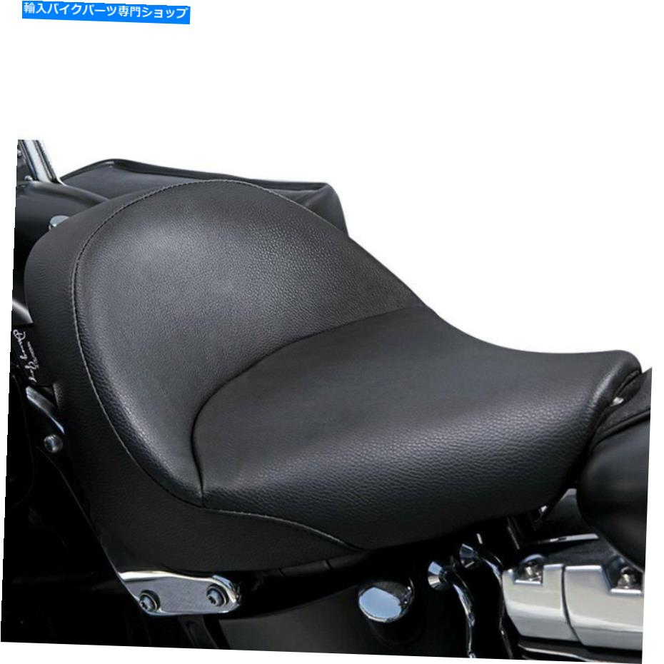 シート のためのハーレー - ダビッドソンFatboy 07-17 Danny Grey Fa-DGE-0267 Ist Big Solo Vinyl Seat For Harley-Davidson Fatboy 07-17 Danny Gray FA-DGE-0267 IST Big Solo Vinyl Seat【並行輸入品】