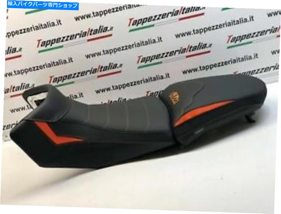 シート KTMスーパーアドベンチャー-S 1290 2017-2018 Tappezzeria Italiaコンフォートフォームシートカバー KTM Super Adventure-S 1290 2017-2018 Tappezzeria Italia Comfort Foam Seat Cover【並行輸入品】