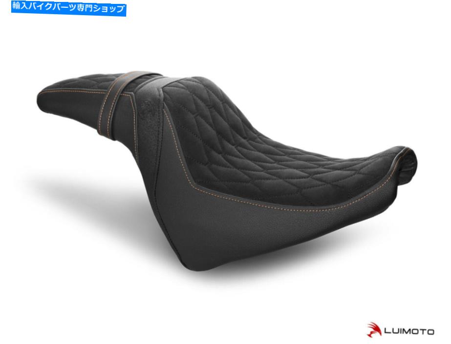 シート ルイモトヘクス - ダイヤモンドシートカバーハーレーダビッドソン脂肪ボブ2018-2020 LUIMOTO Hex-Diamond Seat Covers for the HARLEY DAVIDSON FAT BOB 2018-2020【並行輸入品】|Us Custom Parts Shop USDM