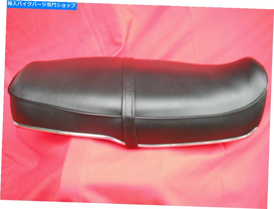 シート ホンダスーパーホークCB72 250 CB77 305シートカバーキット完全W /クロムトリムストリップ HONDA SUPERHAWK CB72 250 CB77 305 SEAT COVER KIT COMPLETE W/ CHROME TRIM STRIP【並行輸入品】
