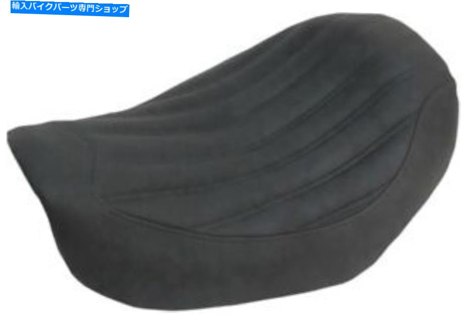 シート 06-17ハーリーダイナのためのナックルリブソロシートブラックジェルサドルメン806-04-0023 Knuckle Ribbed Solo Seat Black Gel Saddlemen 806-04-0023 For 06-17 Harley Dyna【並行輸入品】
