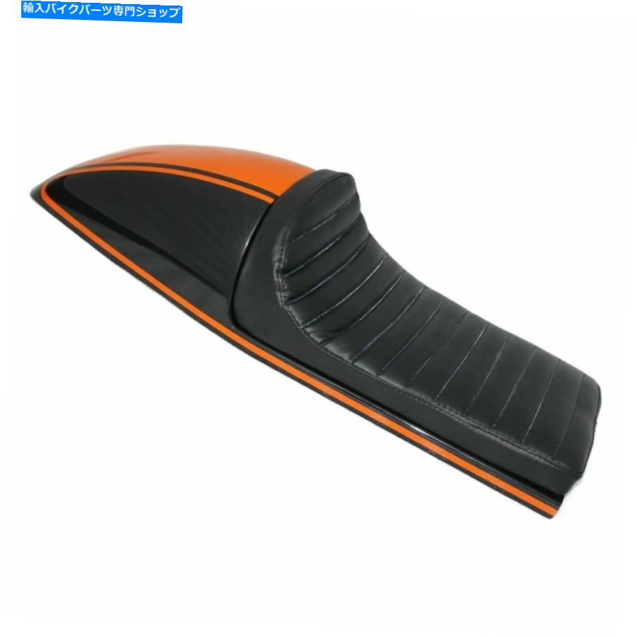 シート 完全な座席スチールブラックオレンジベネリモーベーカフェレーサー260 360バイク@ ca Complete Seat Steel Black Orange Benelli Mojave Cafe Racer 260 360 bikes @CA【並行輸入品】