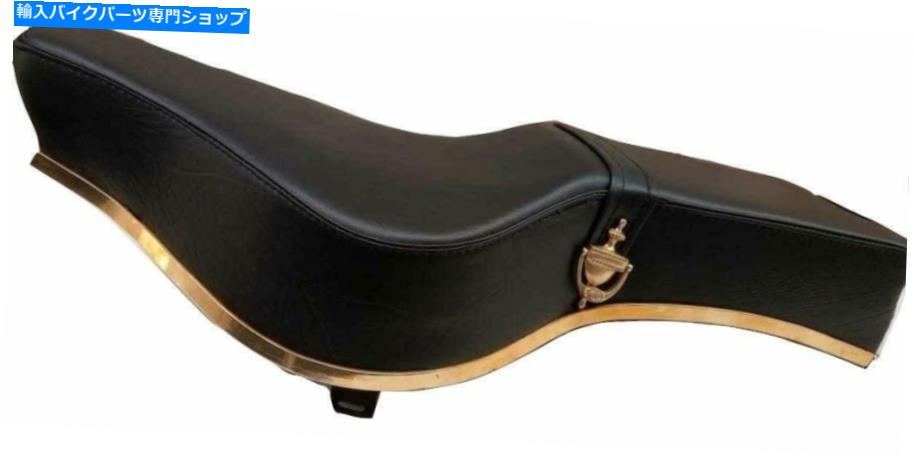 シート 完全なロングシート1962黄金の飼育が付いている古い弾丸のタイプシートすべての弾丸 Complete Long Seat 1962 Old Bullet Type Seat with Golden Beeding Fits All Bullet【並行輸入品】