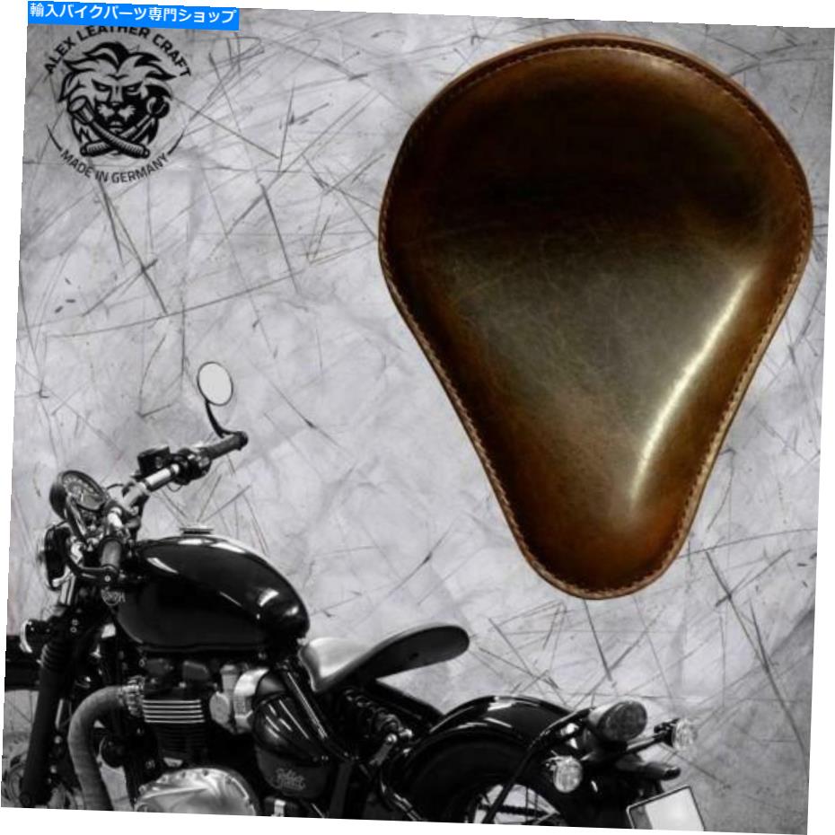 シート 2016年からの勝利Bonneville Bobber 2016年のソロサート「スタンダード」バッファローダークブラウン Triumph Bonneville Bobber since 2016 solo seat "Standard" Buffalo Dark Brown【並行輸入品】|Us Custom Parts Shop USDM