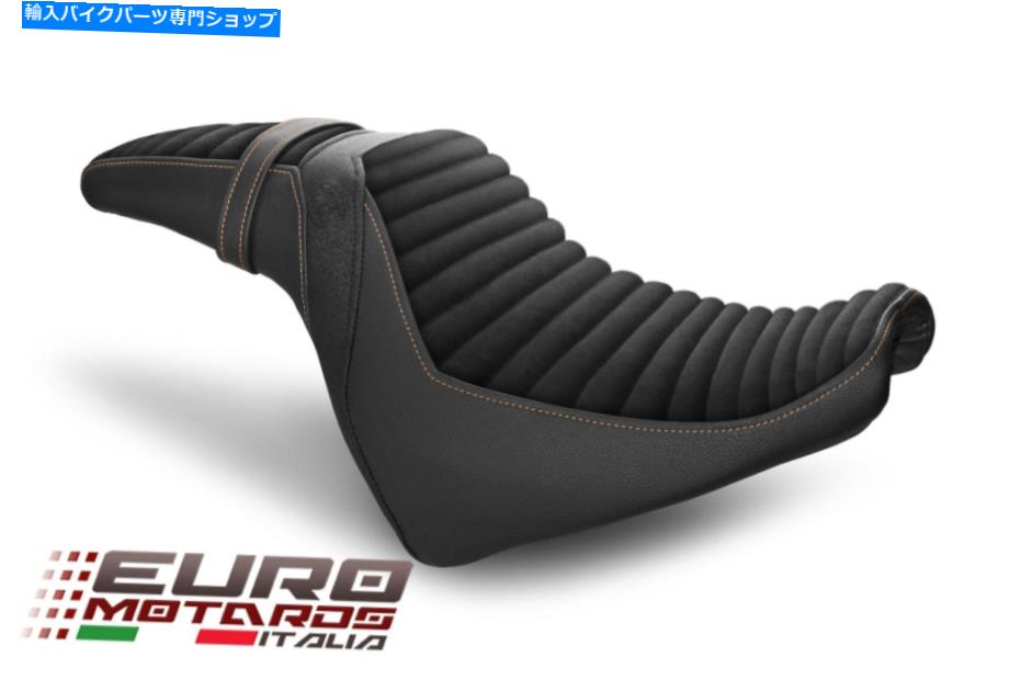 シート ルイモトクラシックスエードテックグリップシートカバー、ハーレーダビッドソン脂肪ボブ2018-2020 Luimoto Classic Suede Tec-Grip Seat Cover For Harley Davidson Fat Bob 2018-2020【並行輸入品】