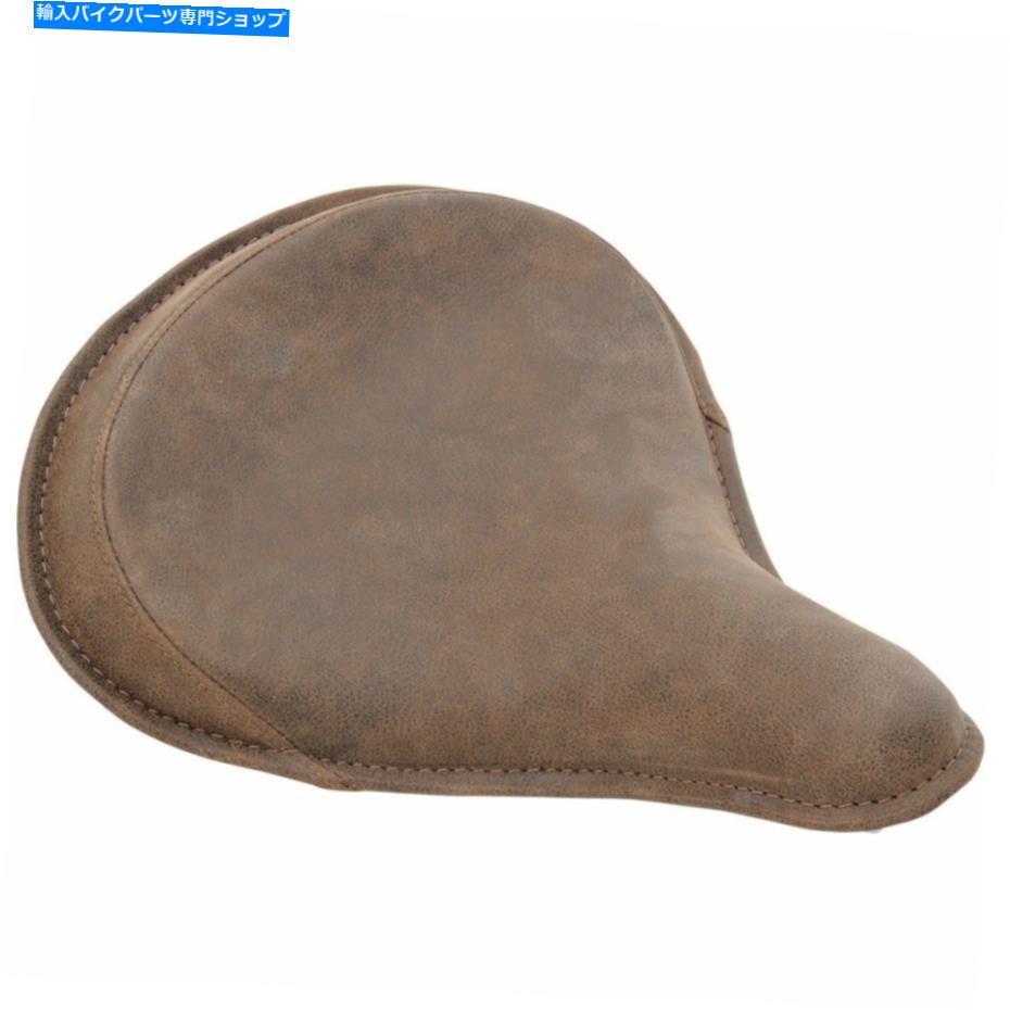 シート ドラッグスペシャリー大惨事茶色レザーソロシートハーレーカスタムボバー Drag Specialties Large Distressed Brown Leather Solo Seat Harley Custom Bobber【並行輸入品】 55,702円