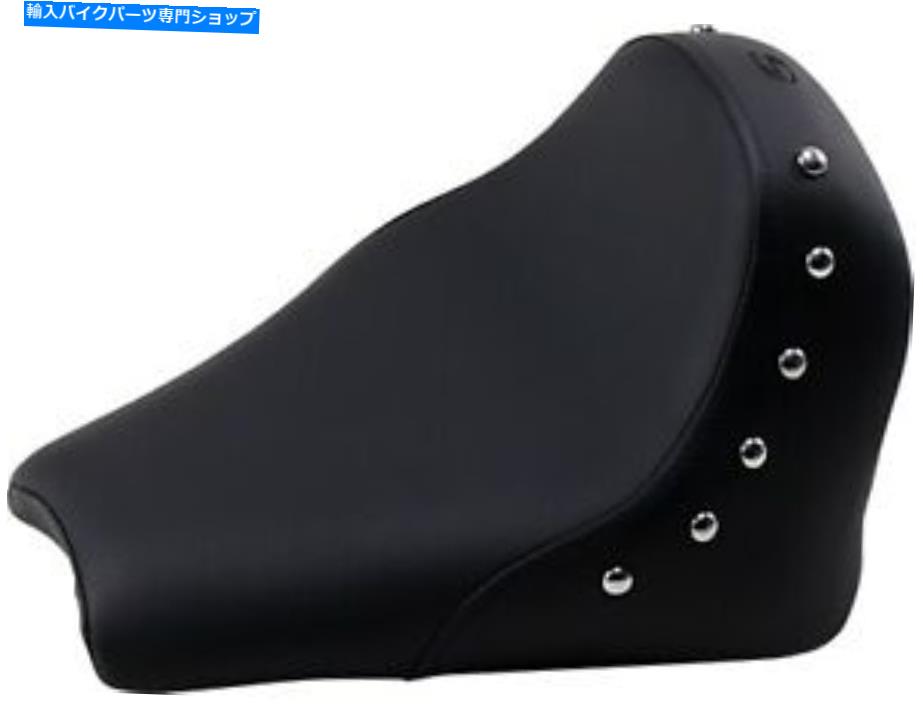 シート 再生されたソロシートの黒い悲しい。 I18-33-001 18-20 Indian Scout Bobber Renegade Studded Solo Seat Black Sad. I18-33-001 For 18-20 Indian Scout Bobber【並行輸入品】
