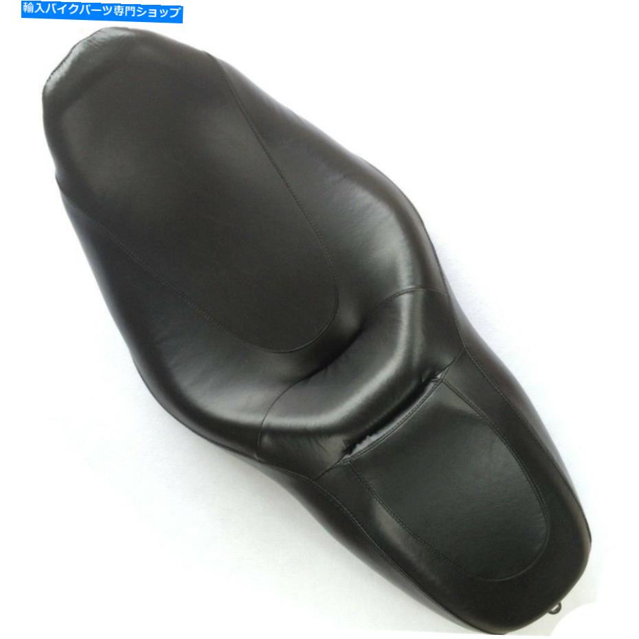 シート 2008-2013ハーリーストリートグライドFLHXのためのドライバー旅客ブラックシート Driver Passenger Black Seat For 2008-2013 Harley Street Glide FLHX【並行輸入品】|Us Custom Parts Shop USDM
