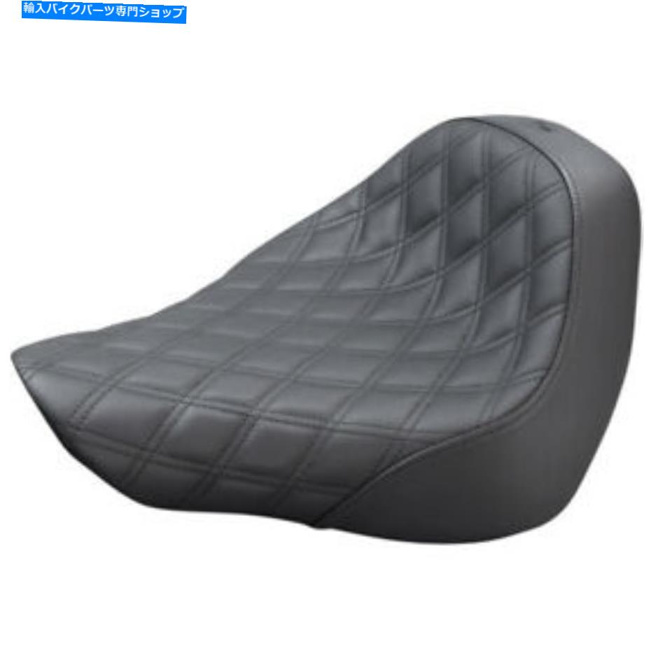 シート Saddlemen Renegade Solo席 - 格子ステッチ（ブラック）818-27-002LS Saddlemen Renegade Solo Seat - Lattice Stitched (Black) 818-27-002LS【並行輸入品】
