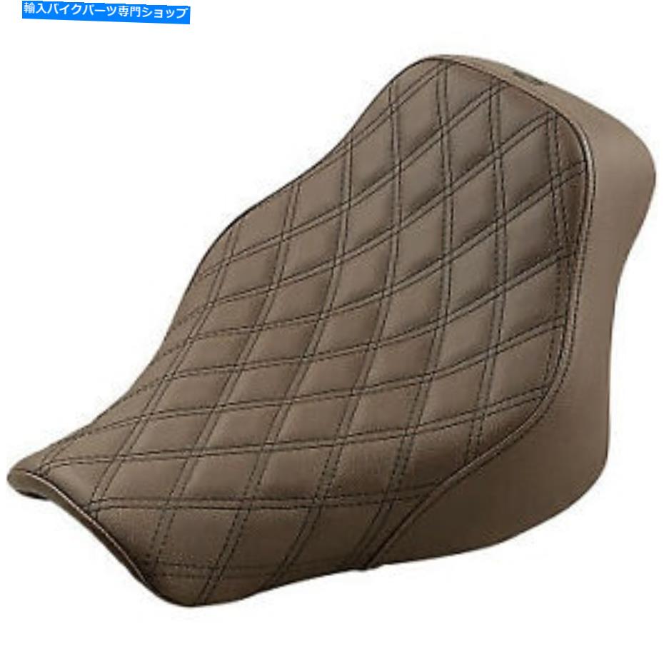 シート Saddlemen Renegade Seat Lattice Stitched Brown for Flst 818-33-002BLS Saddlemen Renegade Seat Lattice Stitched Brown for FLST 818-33-002BLS【並行輸入品】