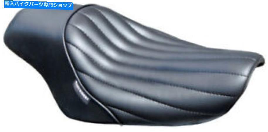 シート 04-19ハーレーXL用West-Eagle Solo Gunfighter Tuck＆Roll Seat H0374 WEST-EAGLE Solo Gunfighter Tuck & Roll Seat H0374 for 04-19 Harley XL【並行輸入品】