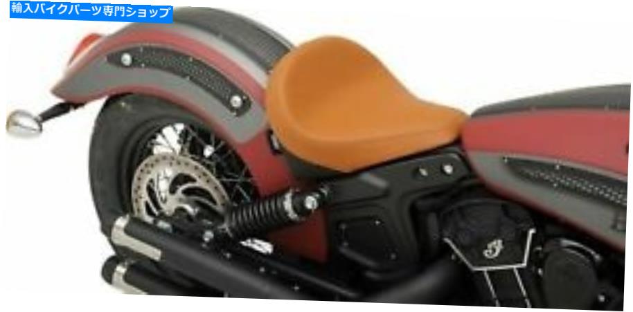 シート ドラッグスペシャリーブラウンボバースタイルソロシートのインドスカウト0810-1984 Drag Specialties Brown Bobber Style Solo Seat for Indian Scout 0810-1984【並行輸入品】｜Us Custom Parts Shop USDM