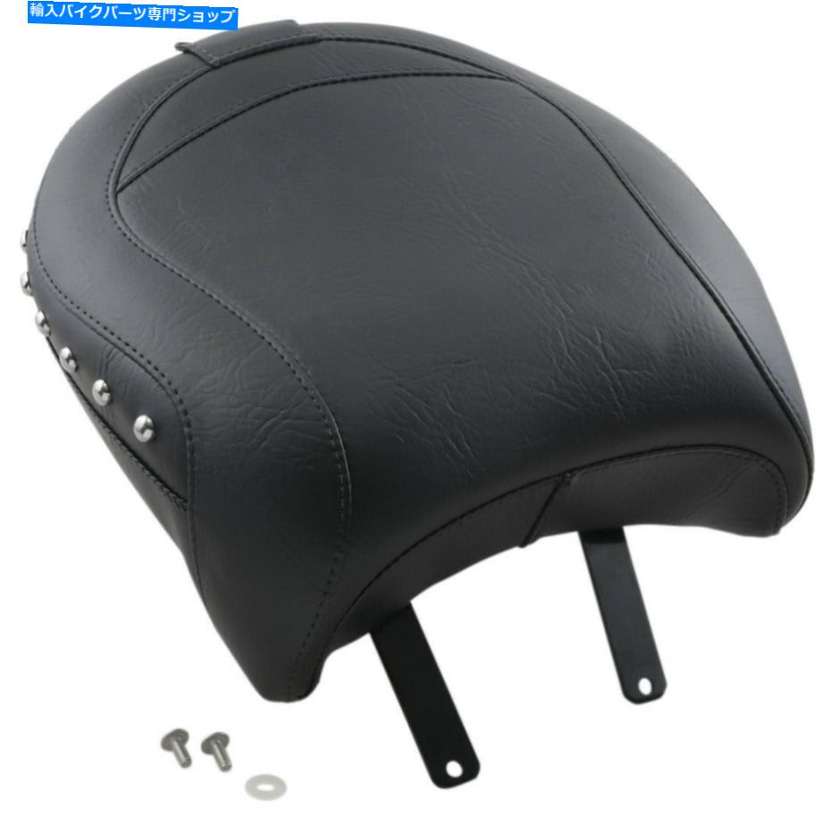シート マスタングリアソロシート - ワイドスタッド - W /レセプタクル - インド（ブラック）79763 Mustang Rear Solo Seat - Wide - Studded - w/ Receptacle - Indian (Black) 79763【並行輸入品】｜Us Custom Parts Shop USDM