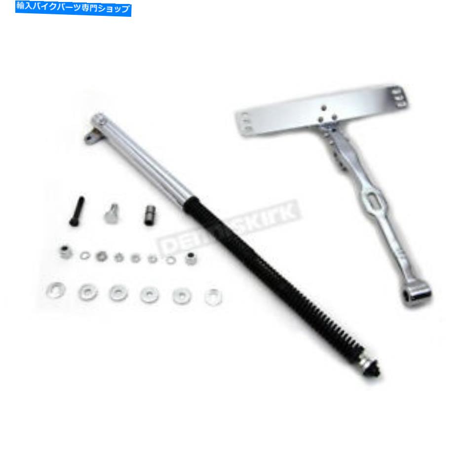 シート V-Twin製造クロムシートポストと「T」ブラケットキット - 31-1241 V-Twin Manufacturing Chrome Seat Post and \