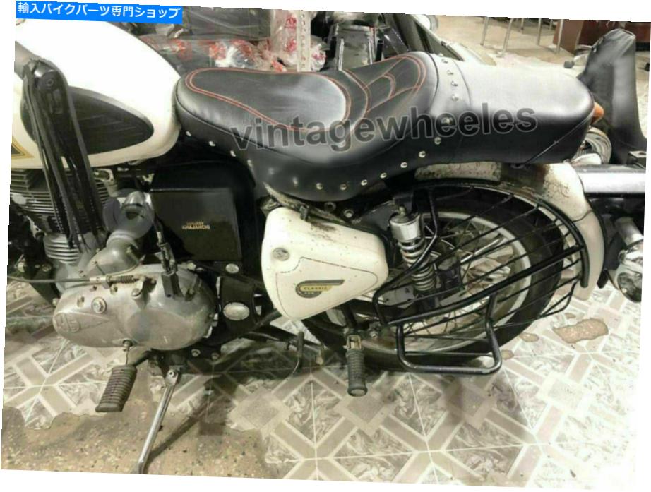 シート ロイヤルエンフィールドスタンダード＆エレクトラ350cc 500のためのカスタマイズされたツーラシートブラックフィット Customised Tourer Seat Black Fit For Royal Enfield Standard & Electra 350cc 500【並行輸入品】 58,335円