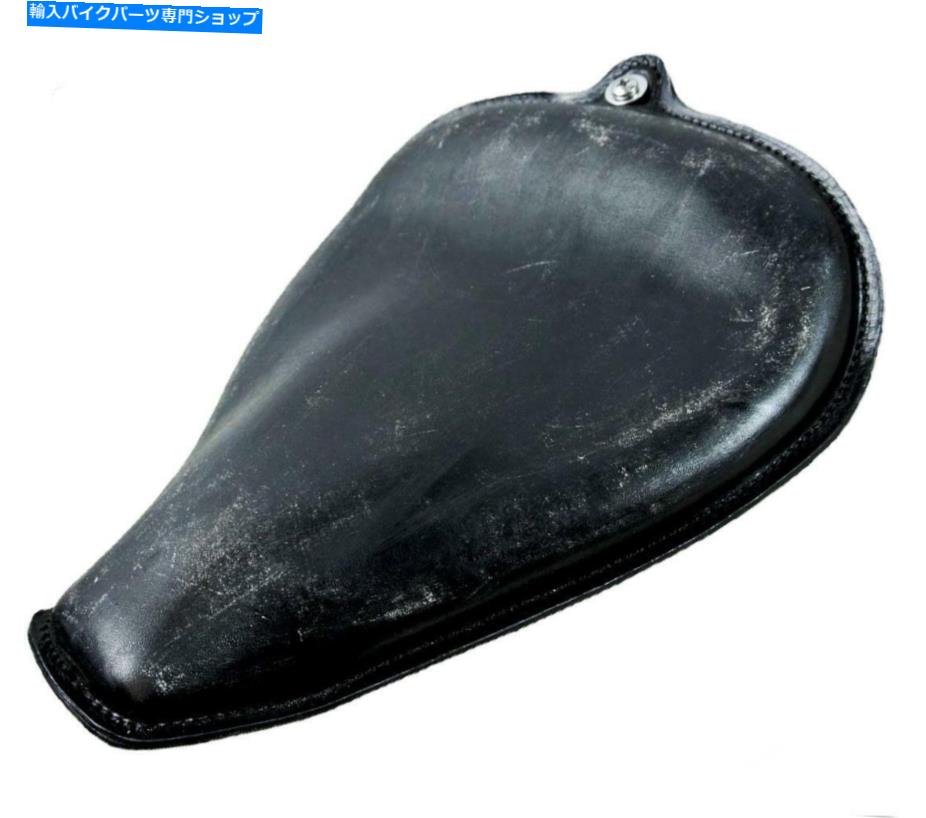 シート 2004-2006ハーリースポーツスターシートブラックディスプレイレザーフレーム全体に収まる 2004-2006 Harley Sportster Seat Black Dist Leather On The Frame Fits All Models【並行輸入品】