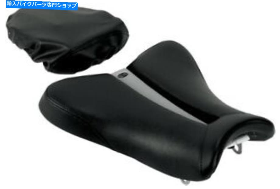 シート サドルメンゲルチャンネルトラックリアカバー付きワンピースソロシート0810-0810 Saddlemen Gel-Channel Track One-Piece Solo Seat with Rear Cover 0810-0810【並行輸入品】