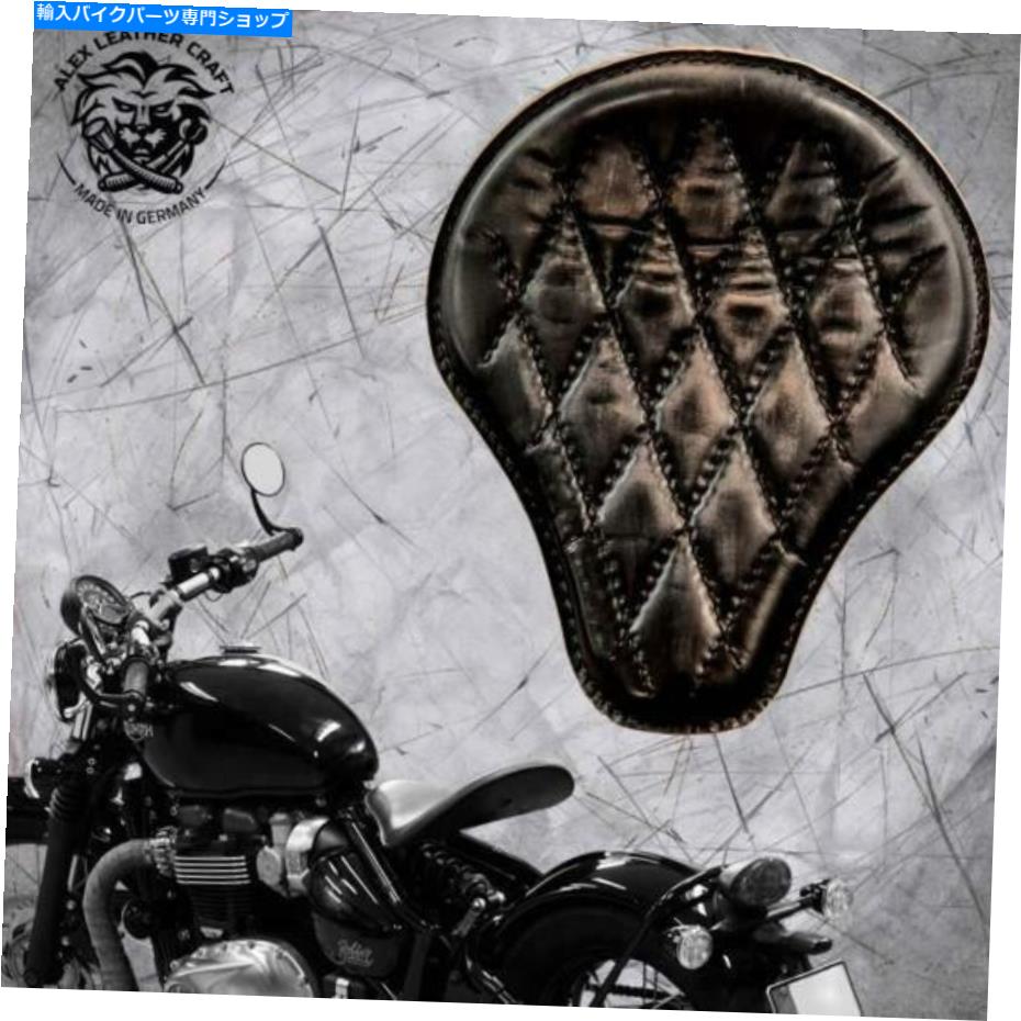 シート 2016年からの勝利Bonneville Bobber Solo Seat "Standard Vintage Black V3" Triumph Bonneville Bobber since 2016 Solo Seat "Standard vintage black V3"【並行輸入品】｜Us Custom Parts Shop USDM