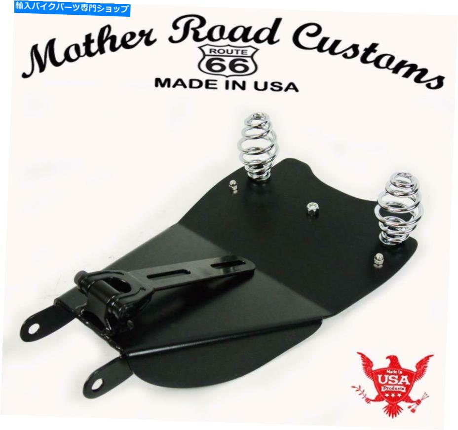 シート 1996-2005ハーレーダイナスプリングソロシート変換取り付け取り付けキットCS 1996-2005 Harley Dyna Spring Solo Seat Conversion Mounting Installation Kit cs【並行輸入品】