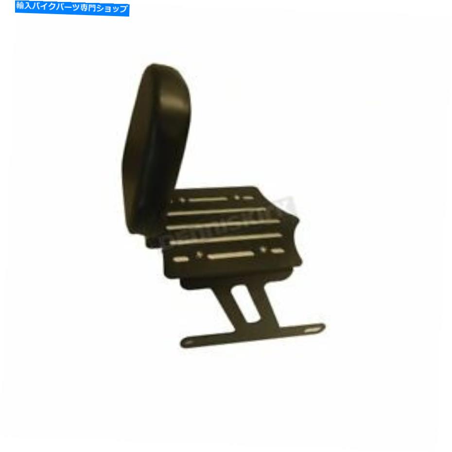 シート ソロサートのためのBDDカスタムブラックスロット荷物ラック＆背もたれ - 101-056-502 BDD Custom Black Slot Luggage Rack & Backrest for Solo Seats - 101-056-502【並行輸入品】