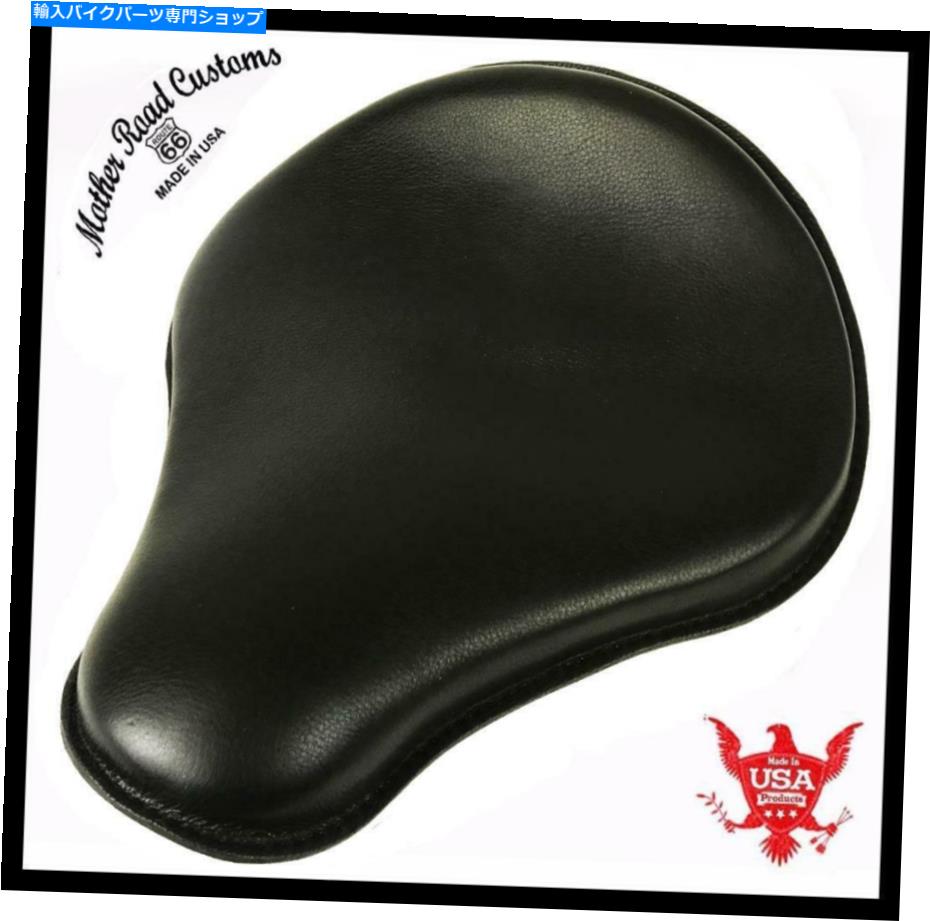 シート スプリングシートチョッパーボバーハーレースポーツスターホンダヤマハ13x15x1 "ブラックレザー Spring Seat Chopper Bobber Harley Sportster Honda Yamaha 13x15x1" Black Leather【並行輸入品】｜Us Custom Parts Shop USDM