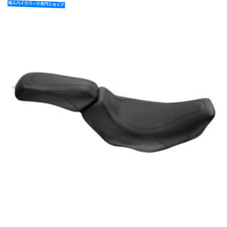 シート マスタング合成グローブレザー快適なトリプルソロ低&リーンシート76350 Mustang Synthetic Glove-Leather Comfortable Tripper Solo Low & Lean Seat 76350【並行輸入品】