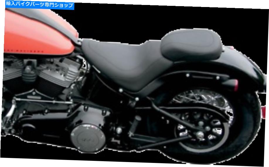 シート マスタング76760ワイドトリプルソロフロントシートブラック - ビンテージ Mustang 76760 Wide Tripper Solo Front Seat Black - Vintage【並行輸入品】