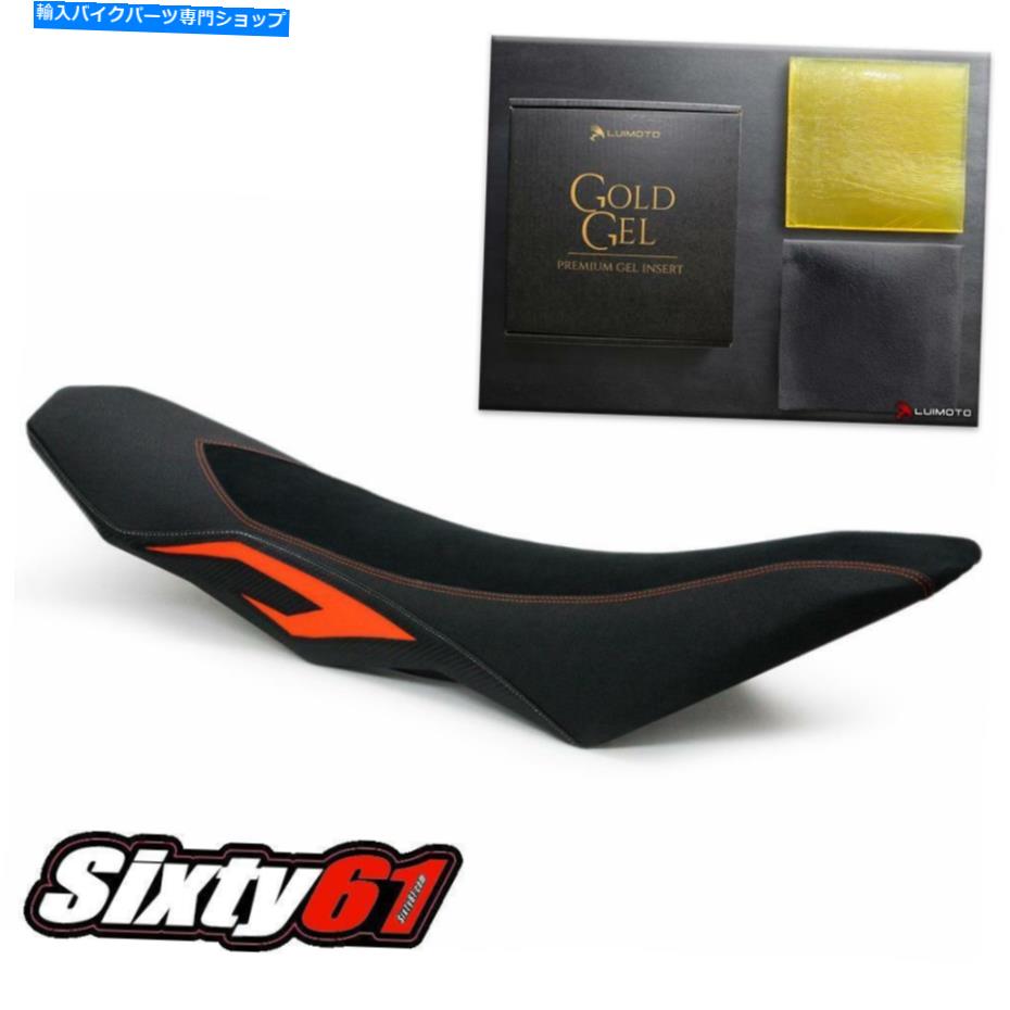 シート ジェルルイモト2008-2018スエードカーボンブラック付きKTM Enduro R SMC SMC-Rシートカバー KTM Enduro R SMC SMC-R Seat Cover with Gel Luimoto 2008-2018 Suede Carbon Black【並行輸入品】｜Us Custom Parts Shop USDM